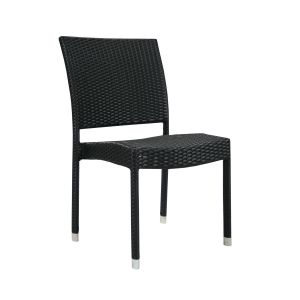 Wicker 3 black darza krēsls ― Krēslu veikals Bruņinieku 98,Rīga, 10.00-18.00, tālr.67205028, 29104805